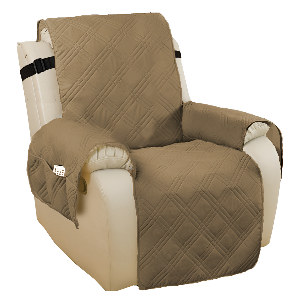 Niki | Quilted Recliner Cover - Waterproof &amp; Stain Resistant