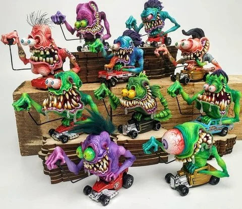 Niki | Rat Fink Collectible Model Toy Halloween Decoration