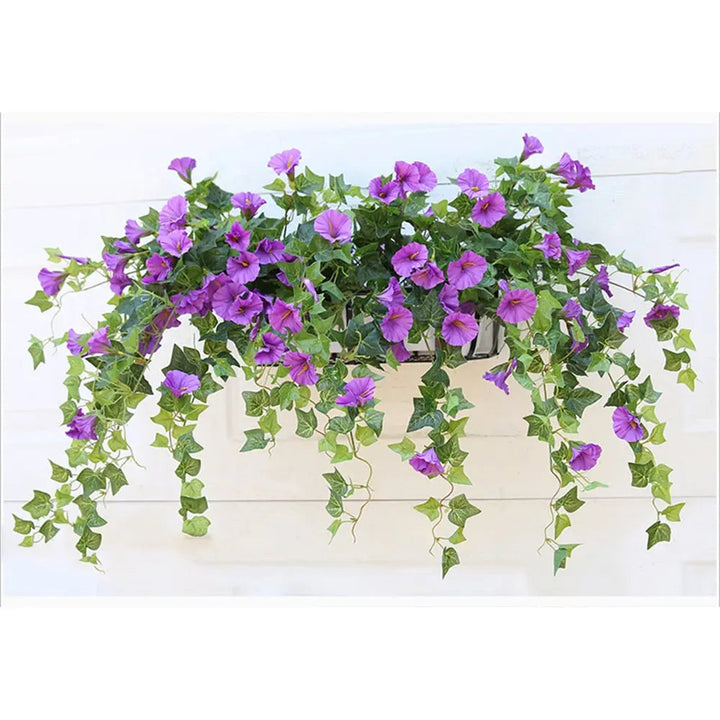 Niki | Realistic, UV-resistant artificial morning glory - Buy one, get one!