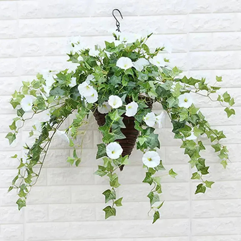 Niki | Realistic, UV-resistant artificial morning glory - Buy one, get one!