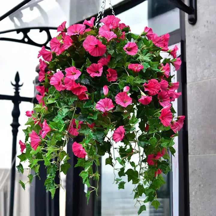 Niki | Realistic, UV-resistant artificial morning glory - Buy one, get one!
