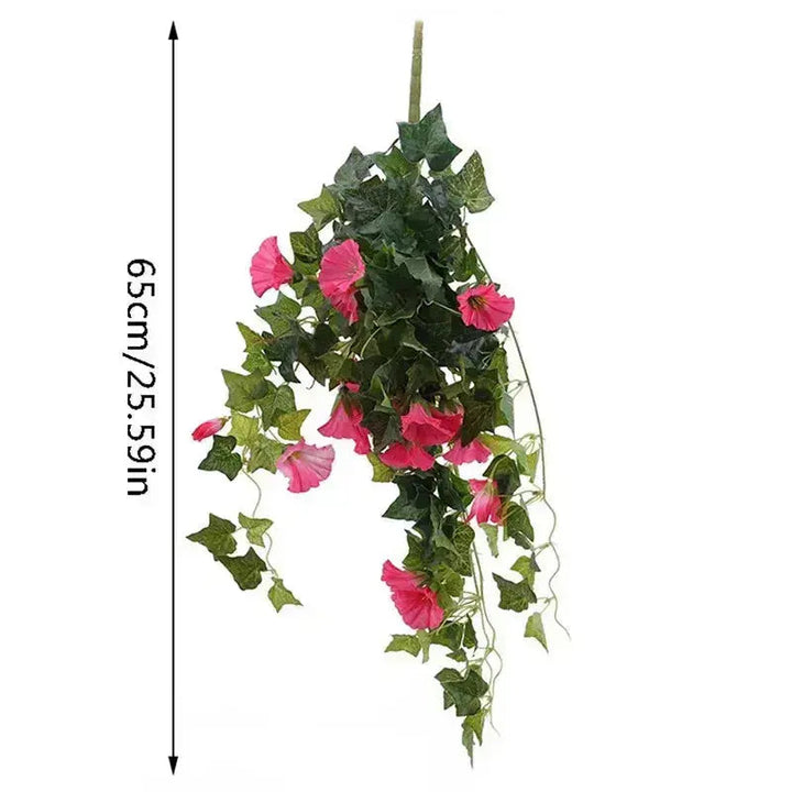 Niki | Realistic, UV-resistant artificial morning glory - Buy one, get one!
