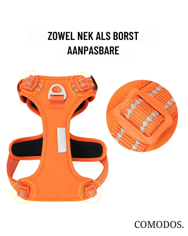 Niki | Reflective Dog Harness | No-Pull Adjustable Vest