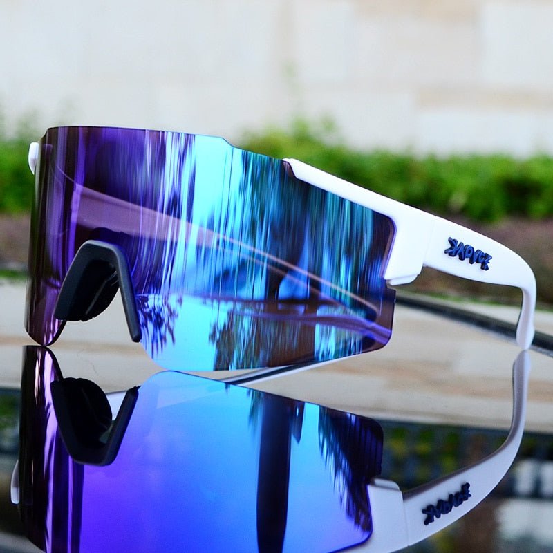 Niki | ReflectRide Sports Sunglasses – Aerodynamic Cycling Glasses with UV Protection and Interchangeable Frame