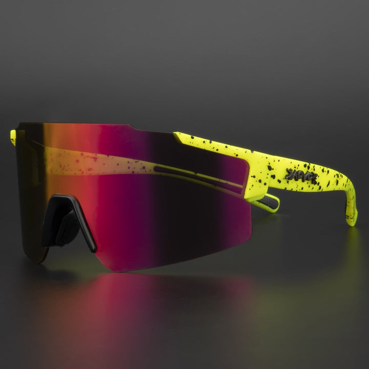 Niki | ReflectRide Sports Sunglasses – Aerodynamic Cycling Glasses with UV Protection and Interchangeable Frame