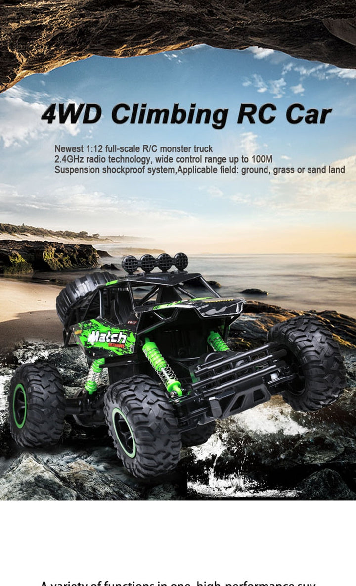 Niki | Remote Control Car 4x4 Rock Crawler Monster Truck