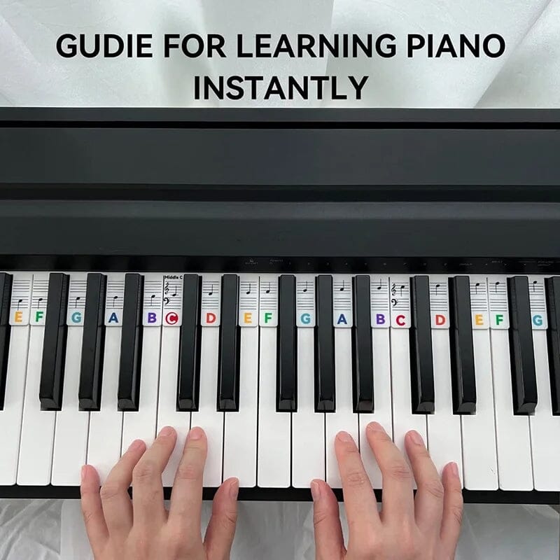 Niki | Removable Piano Keyboard Note Labels