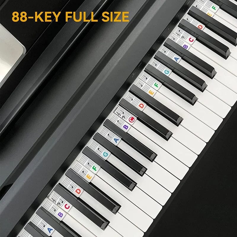 Niki | Removable Piano Keyboard Note Labels
