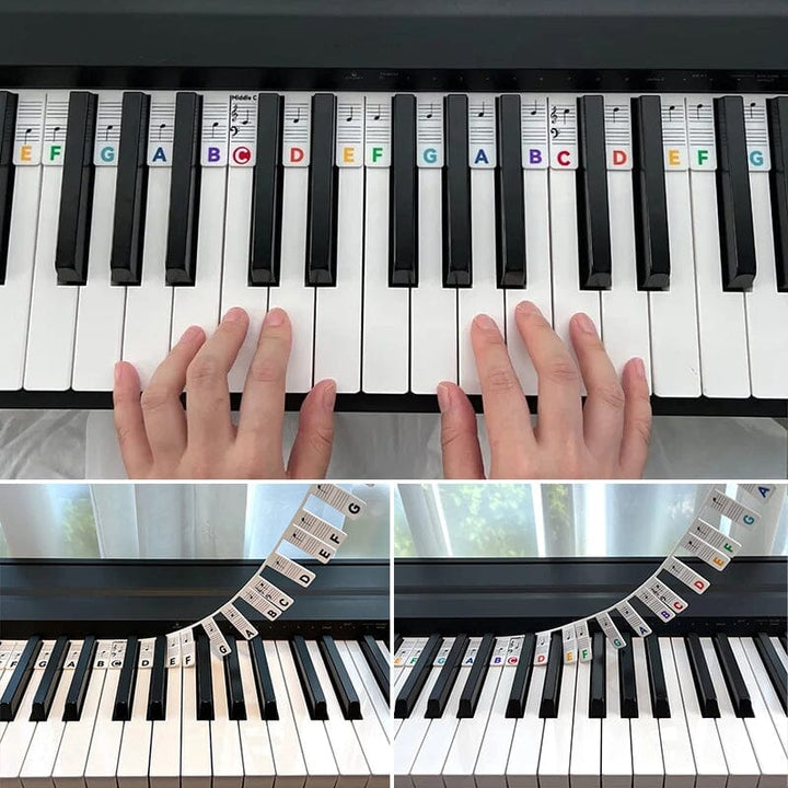 Niki | Removable Piano Keyboard Note Labels
