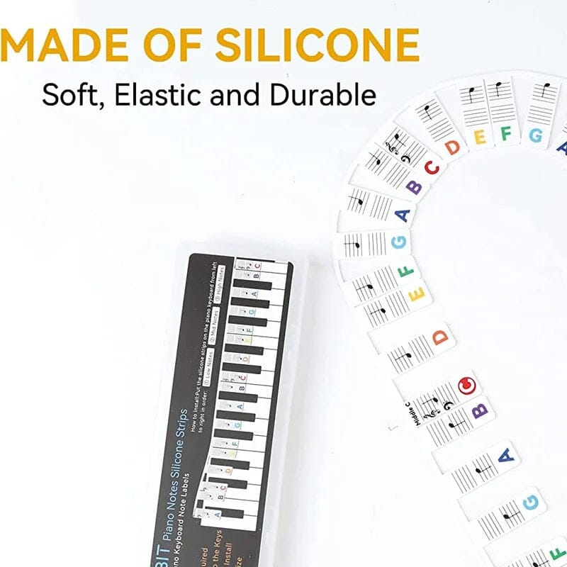 Niki | Removable Piano Keyboard Note Labels