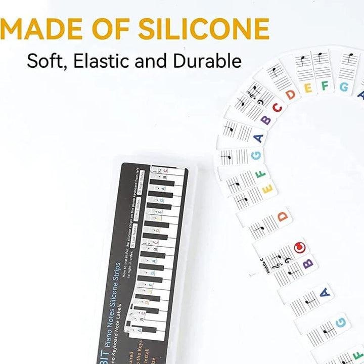Niki | Removable Piano Keyboard Note Labels