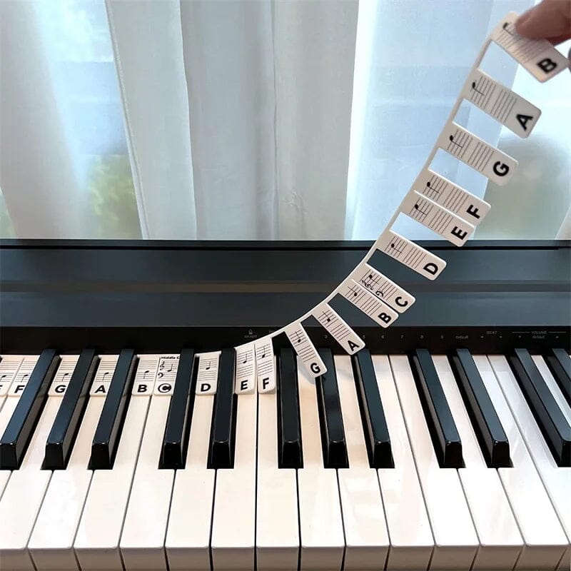 Niki | Removable Piano Keyboard Note Labels