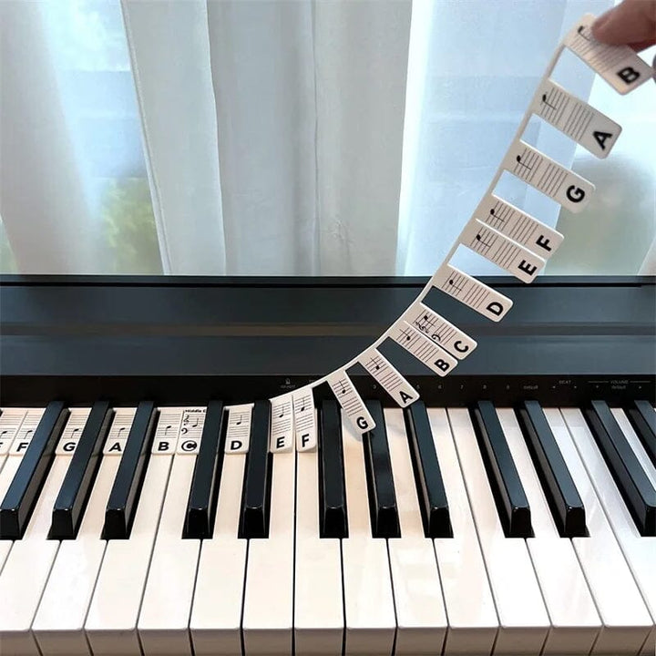 Niki | Removable Piano Keyboard Note Labels
