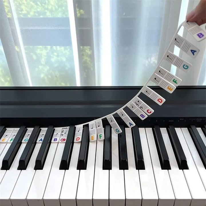 Niki | Removable Piano Keyboard Note Labels