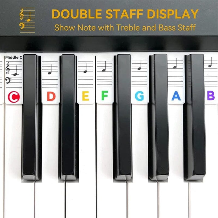 Niki | Removable Piano Keyboard Note Labels