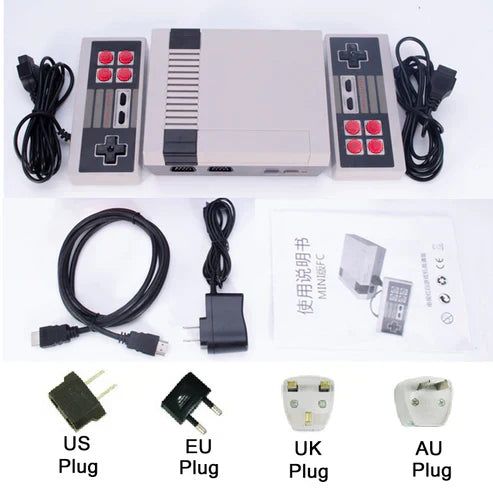 Niki | Retro Gaming Console with 620 Classic Games | Plug &amp; Play