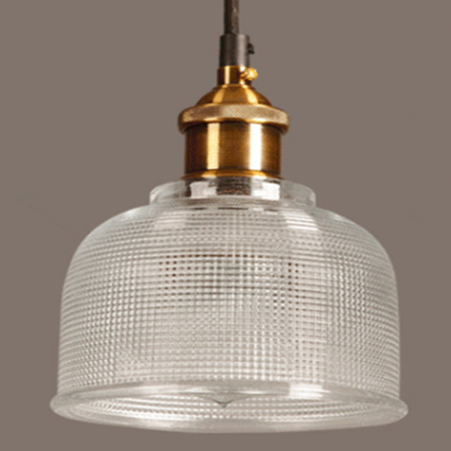 Niki | Retro Glass Pendant Light | European Vintage Design