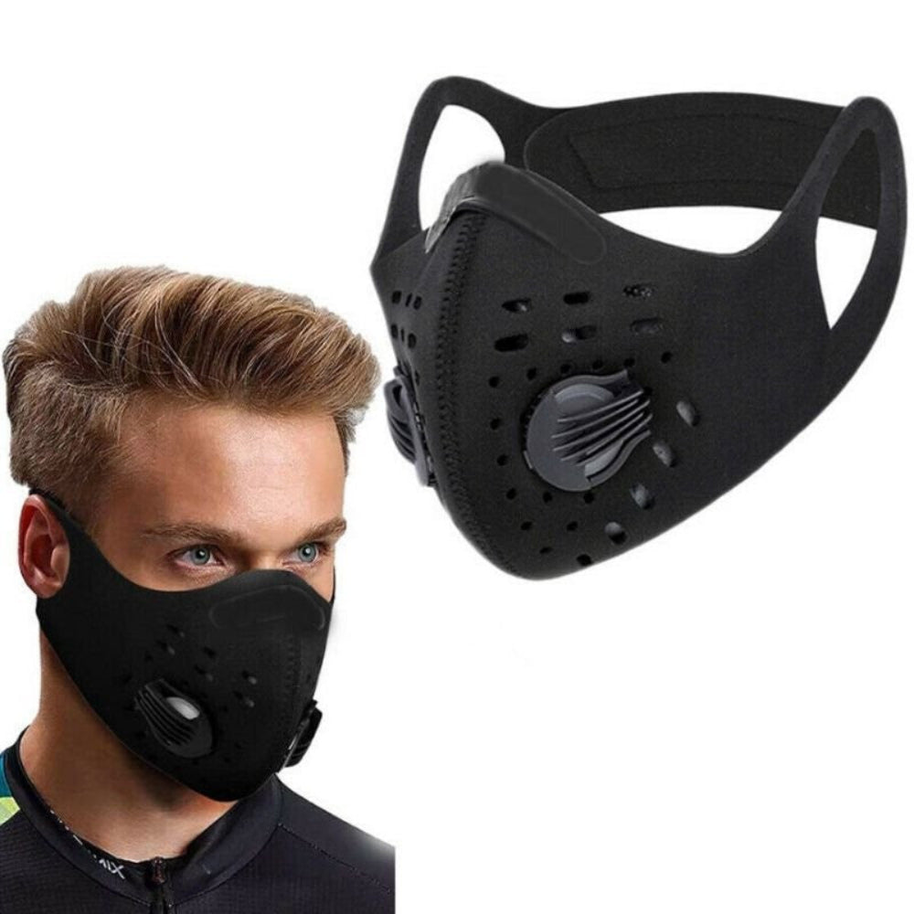 Niki | Reusable Face Mask Against Pollution | 5-Layer Filter &amp; Valves