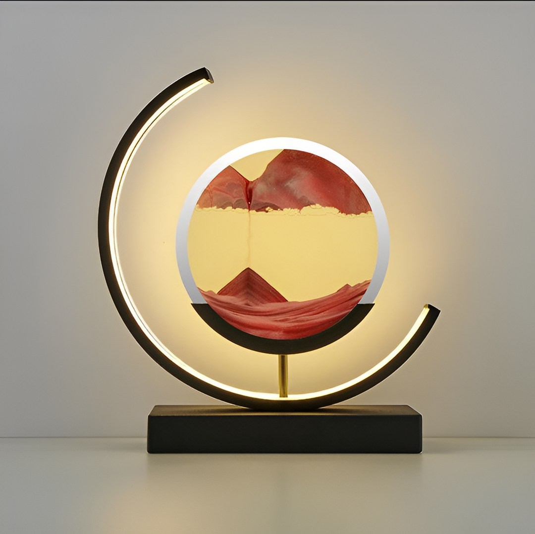 Niki | Sand Glow - Sand Lamp with Remote Control &amp; Dimmable Features