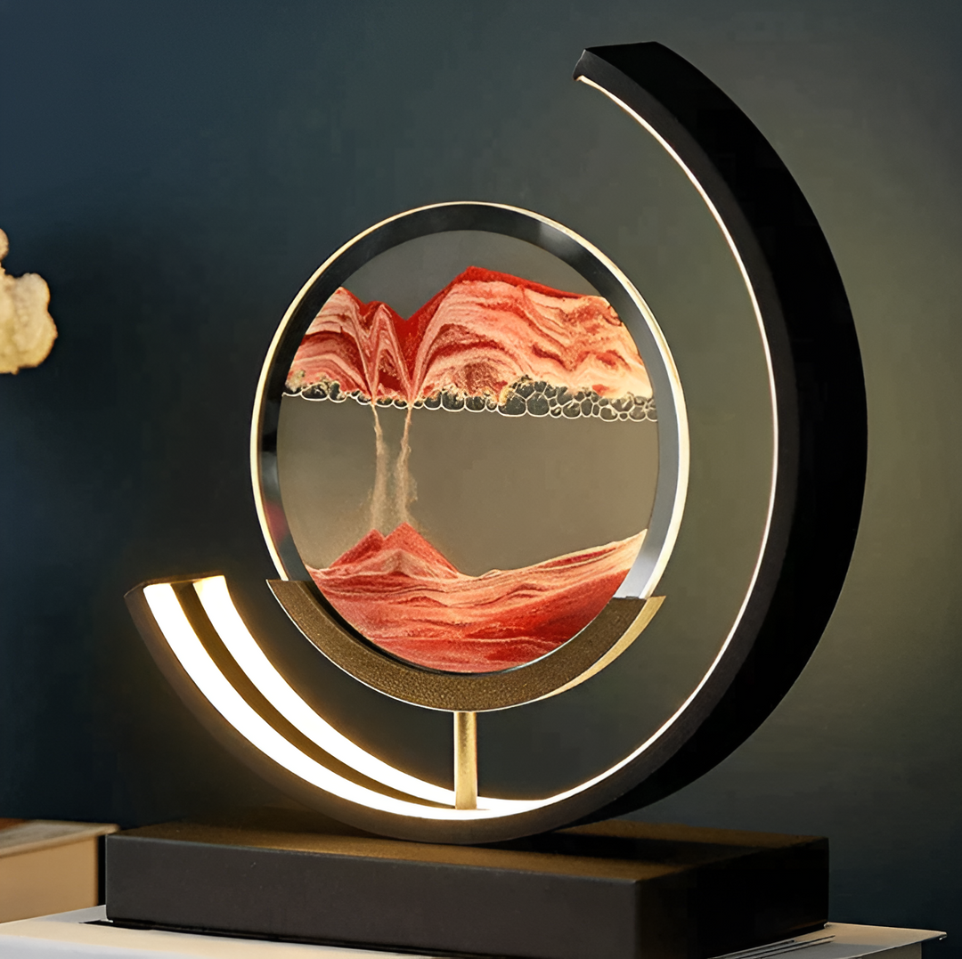 Niki | Sand Glow - Sand Lamp with Remote Control &amp; Dimmable Features