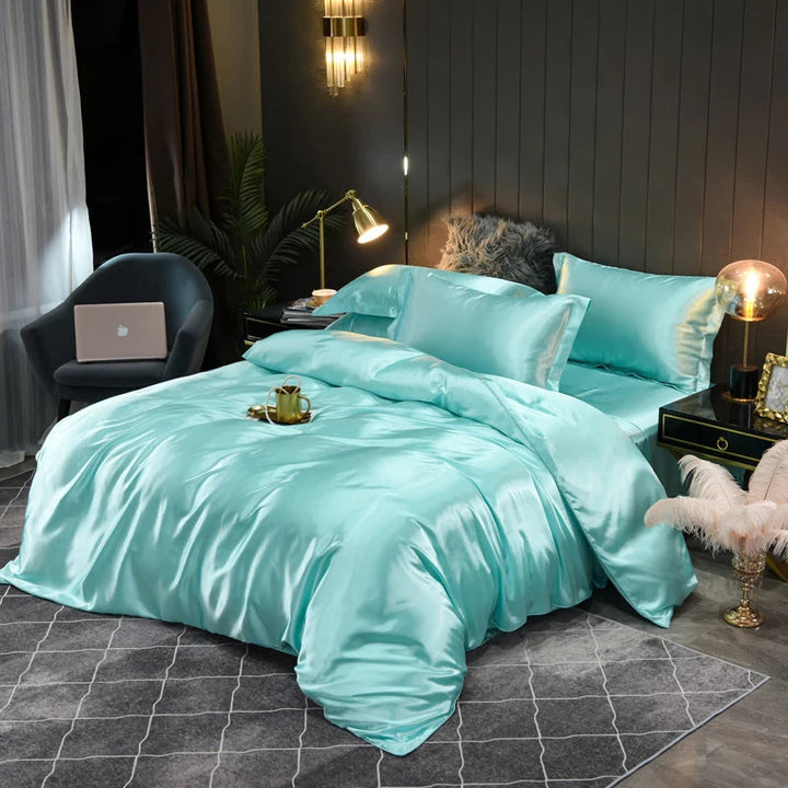 Niki | Satin Bedding Set Duvet Cover Set