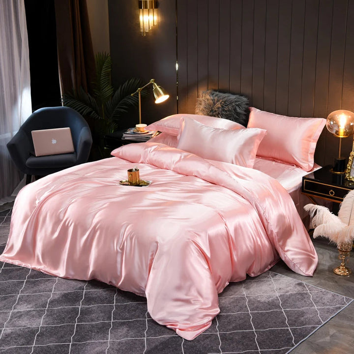 Niki | Satin Bedding Set Duvet Cover Set