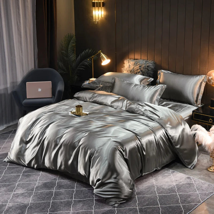 Niki | Satin Bedding Set Duvet Cover Set