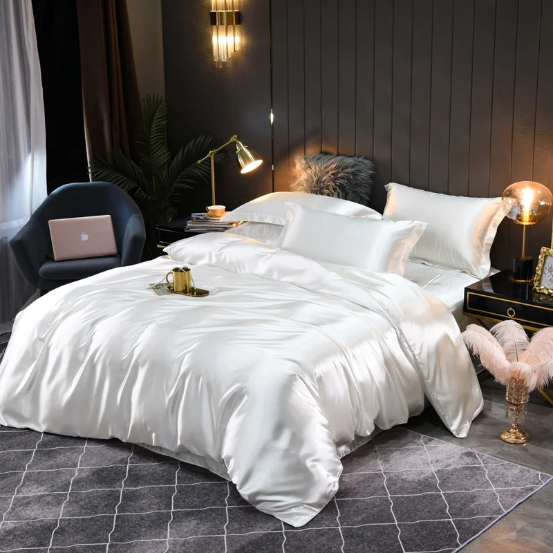 Niki | Satin Bedding Set Duvet Cover Set