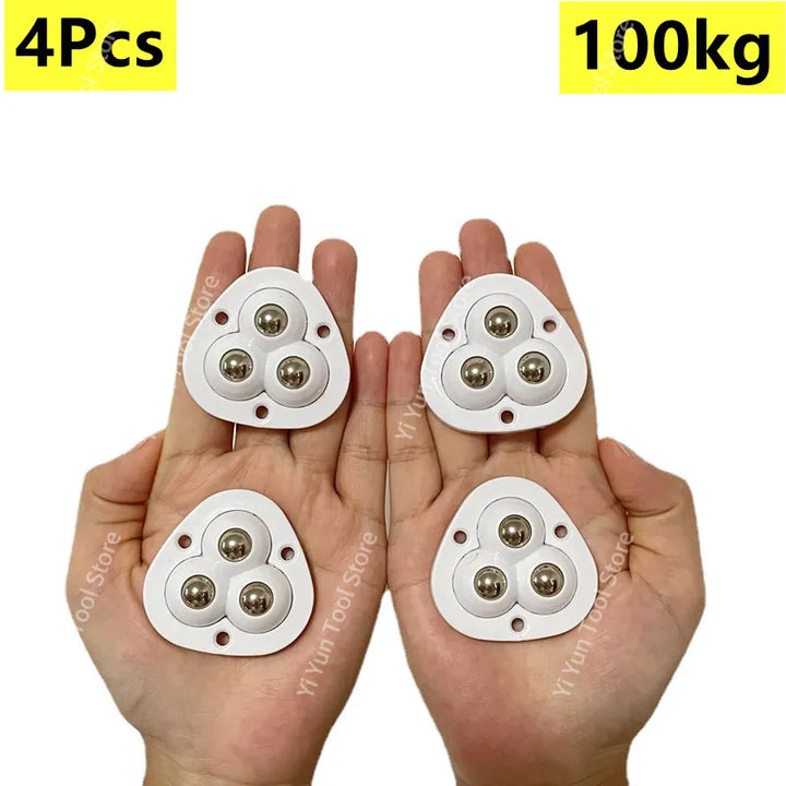Niki | Self-Adhesive Full Rotating Furniture Mover Wheel Rollers
