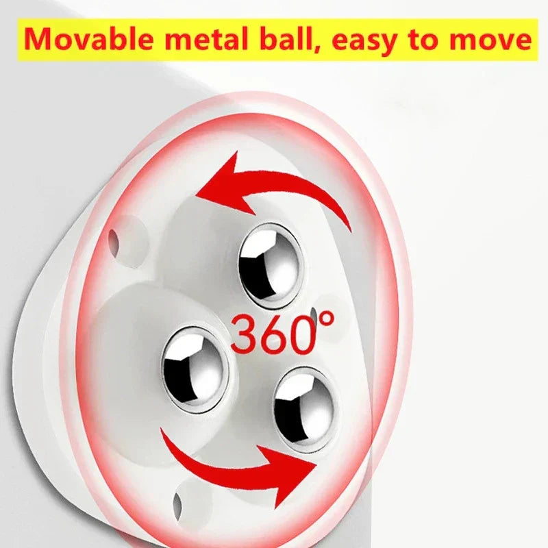 Niki | Self-Adhesive Full Rotating Furniture Mover Wheel Rollers