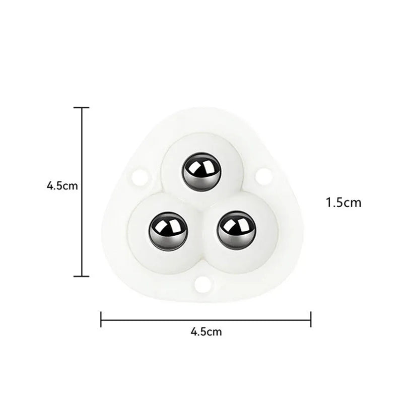 Niki | Self-Adhesive Full Rotating Furniture Mover Wheel Rollers