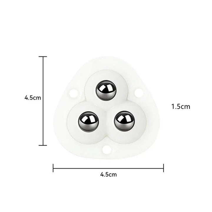 Niki | Self-Adhesive Full Rotating Furniture Mover Wheel Rollers