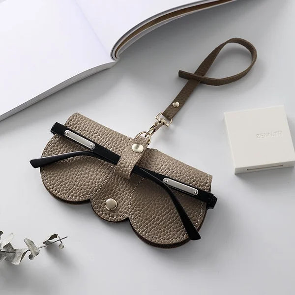 Niki | ShadeShield Soft Leather Sunglasses Case