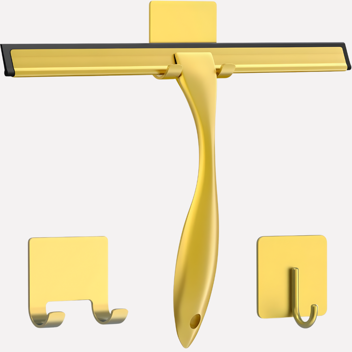 Niki | Shower Squeegee with Hooks for Glass and Tile