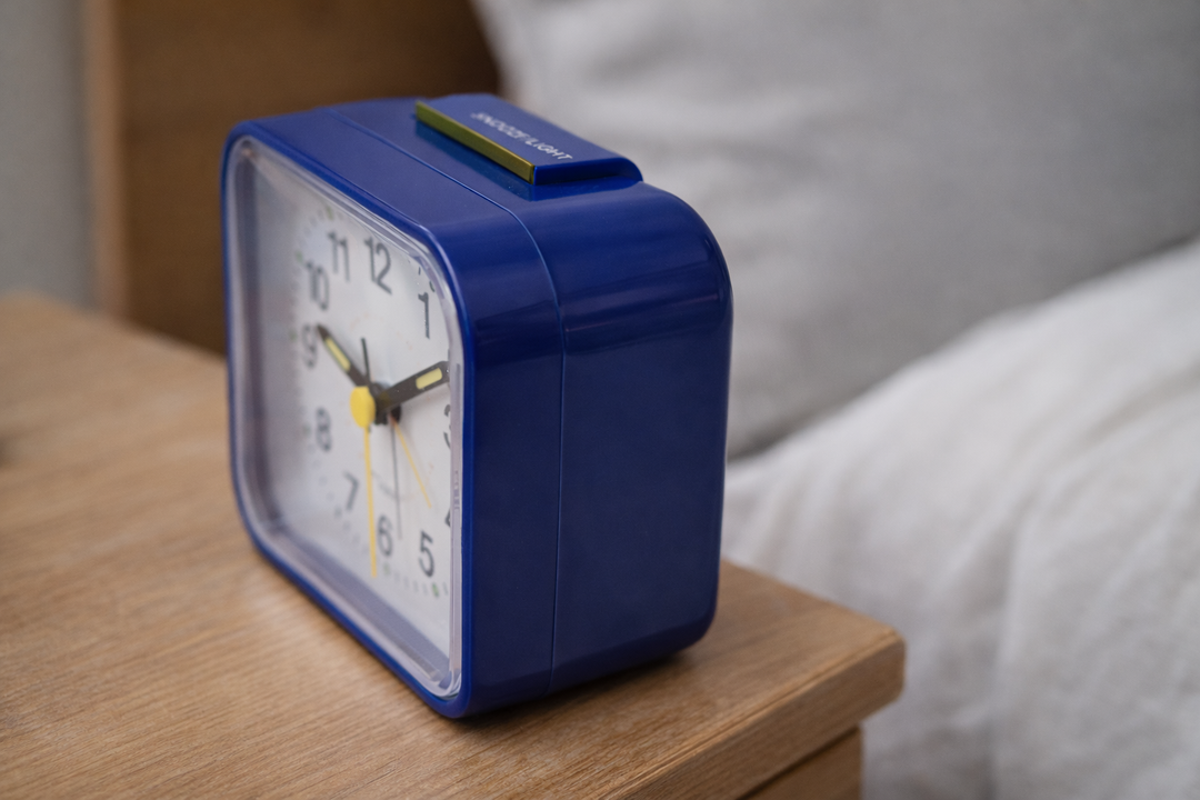 Niki | Silent &amp; Peaceful Alarm Clock – Non-Ticking, Gentle Wake-Up Light, Snooze Function