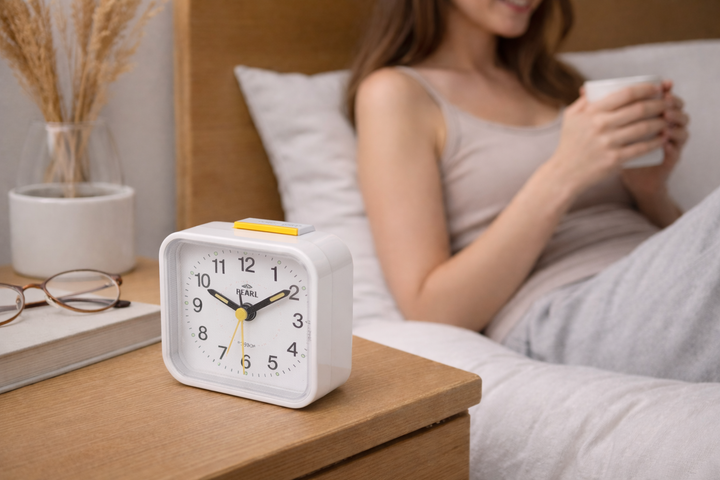 Niki | Silent &amp; Peaceful Alarm Clock – Non-Ticking, Gentle Wake-Up Light, Snooze Function