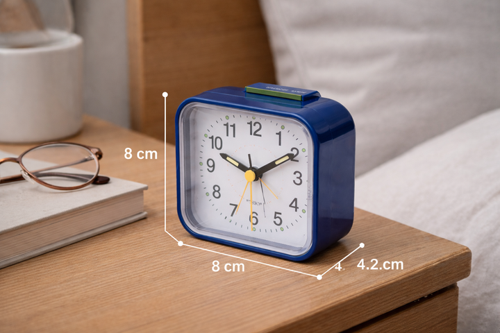 Niki | Silent &amp; Peaceful Alarm Clock – Non-Ticking, Gentle Wake-Up Light, Snooze Function