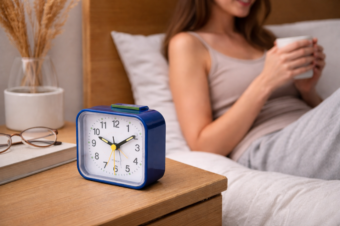 Niki | Silent &amp; Peaceful Alarm Clock – Non-Ticking, Gentle Wake-Up Light, Snooze Function