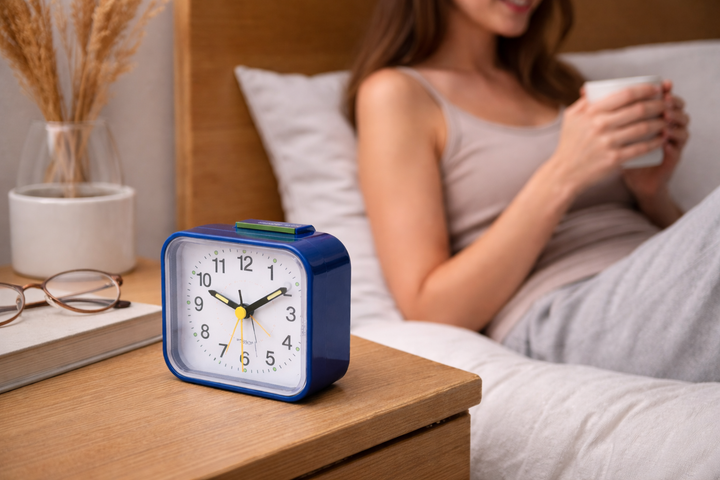 Niki | Silent &amp; Peaceful Alarm Clock – Non-Ticking, Gentle Wake-Up Light, Snooze Function