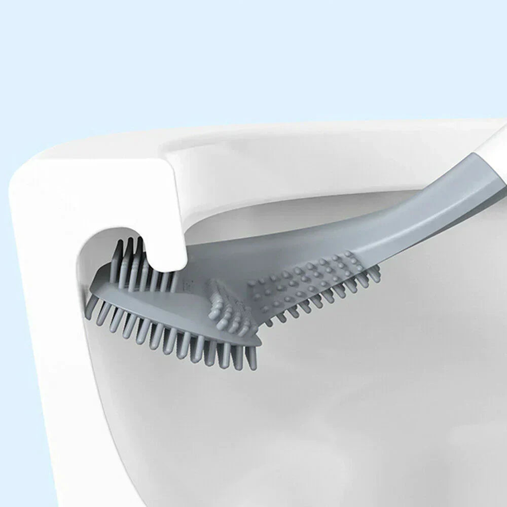 Niki | Silicone Toilet Brush with L-Shaped Flexible Head