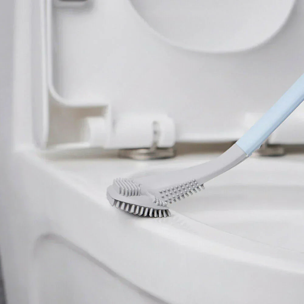 Niki | Silicone Toilet Brush with L-Shaped Flexible Head