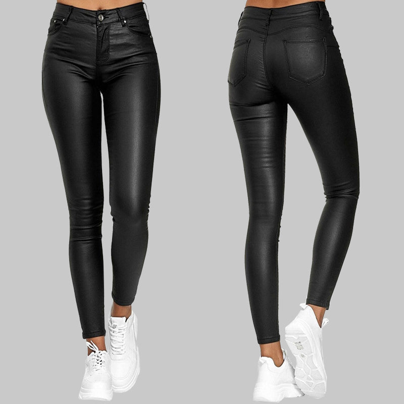 Niki Skinny Leather Pants