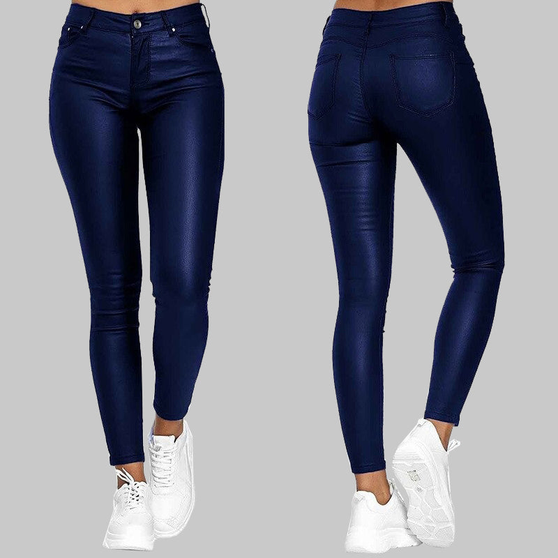 Niki Skinny Leather Pants