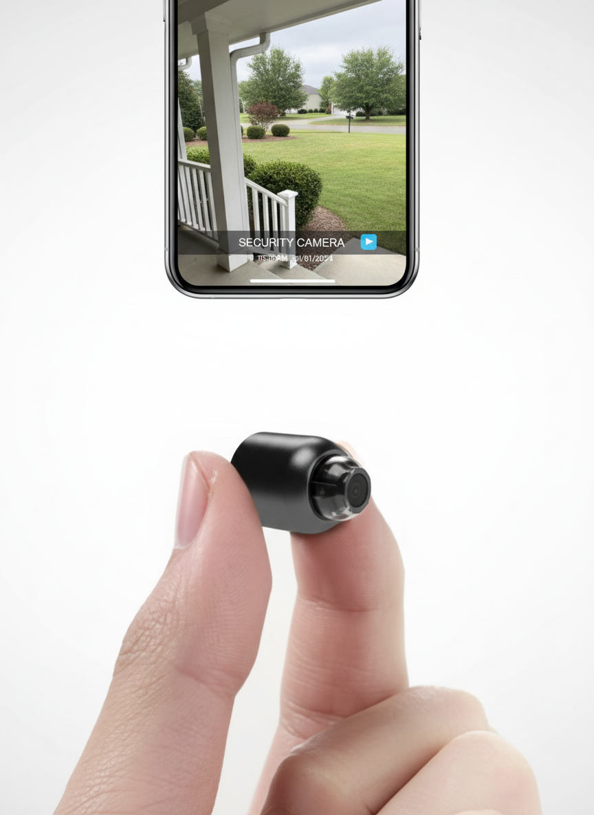 Niki | Small WiFi Security Camera Night Vision Security Surveillance Camera