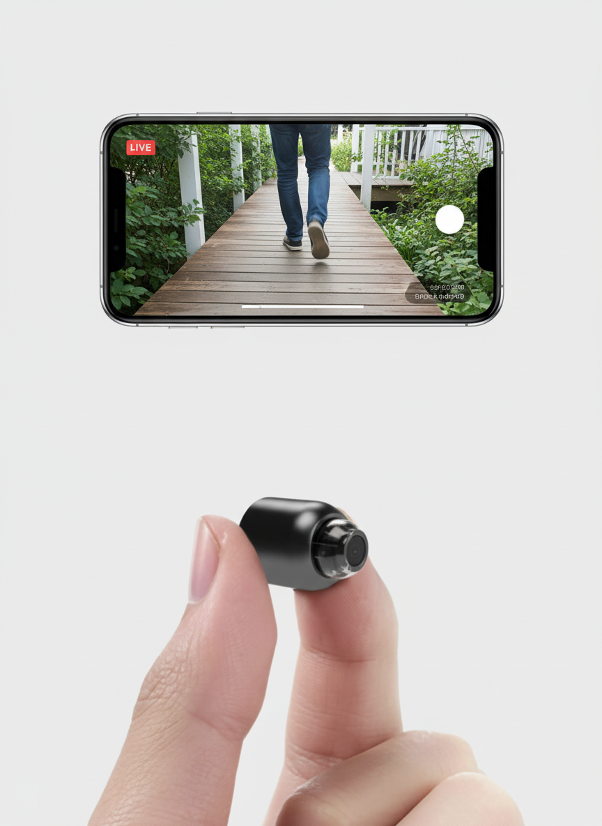Niki | Small WiFi Security Camera Night Vision Security Surveillance Camera