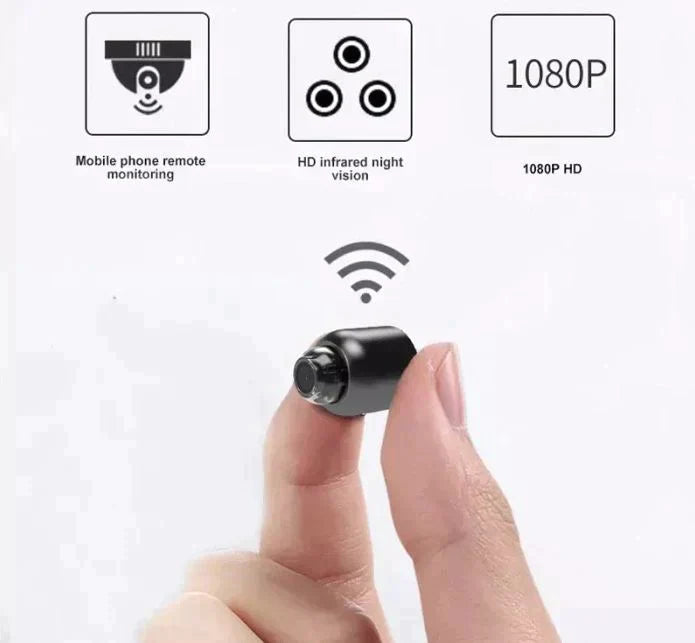 Niki | Small WiFi Security Camera Night Vision Security Surveillance Camera