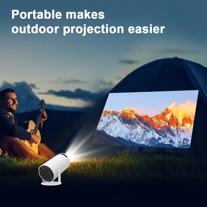 Niki | Smart 4K Mini Projector with Dual WiFi and Bluetooth Connection