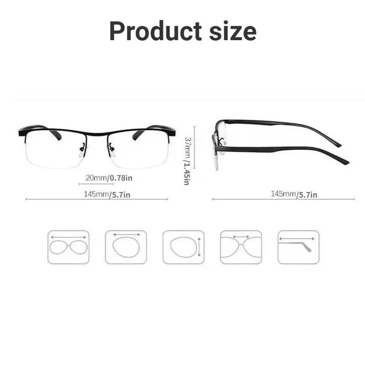 Niki | Smart Progressive Reading Glasses with Blue Light &amp; UV Protection