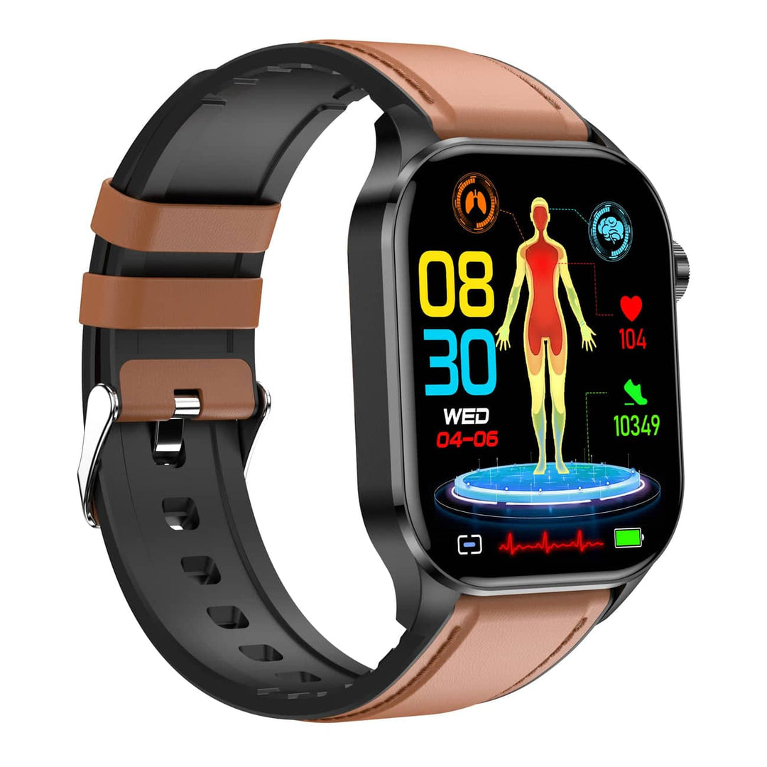 Niki | Smartwatch with EKG, Blood Sugar and Blood Pressure Measurement - HealthSync