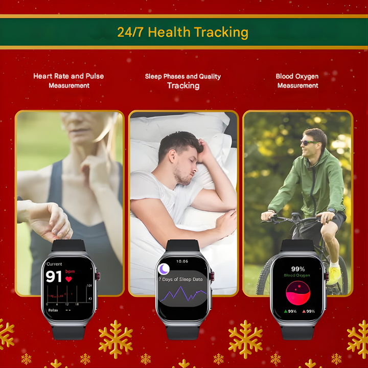 Niki | Smartwatch with Touch Screen for Activity Tracking